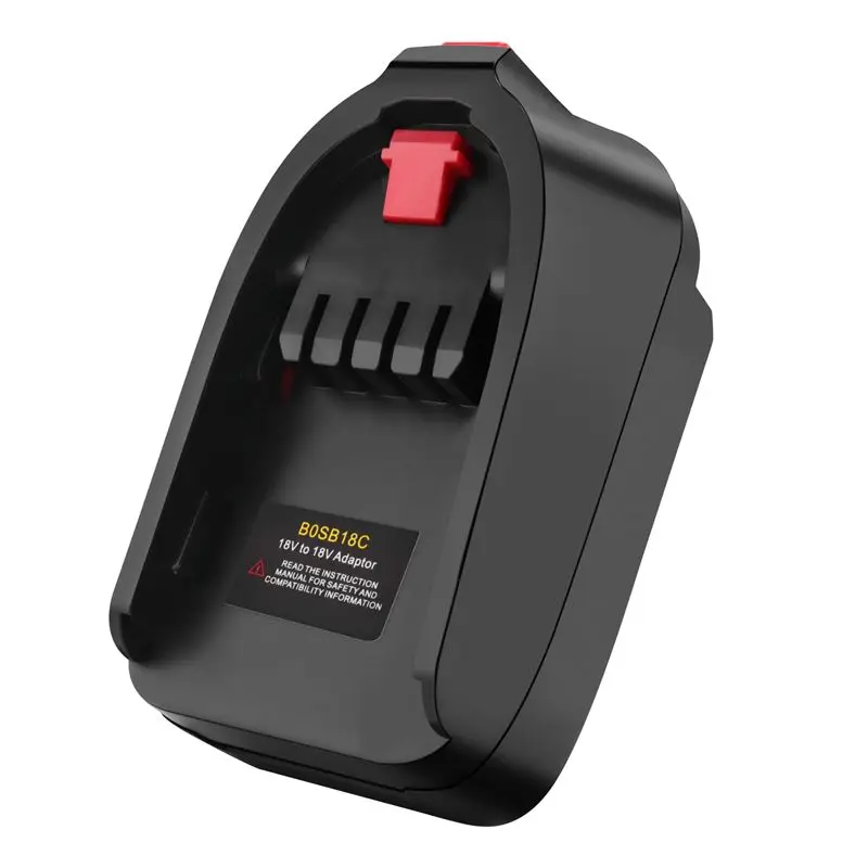 A74E-Adapter Converter BOSB18C Use For 18V Li- Battery BAT618 On Home Lithium Electrical Power Tool Replace All 18V
