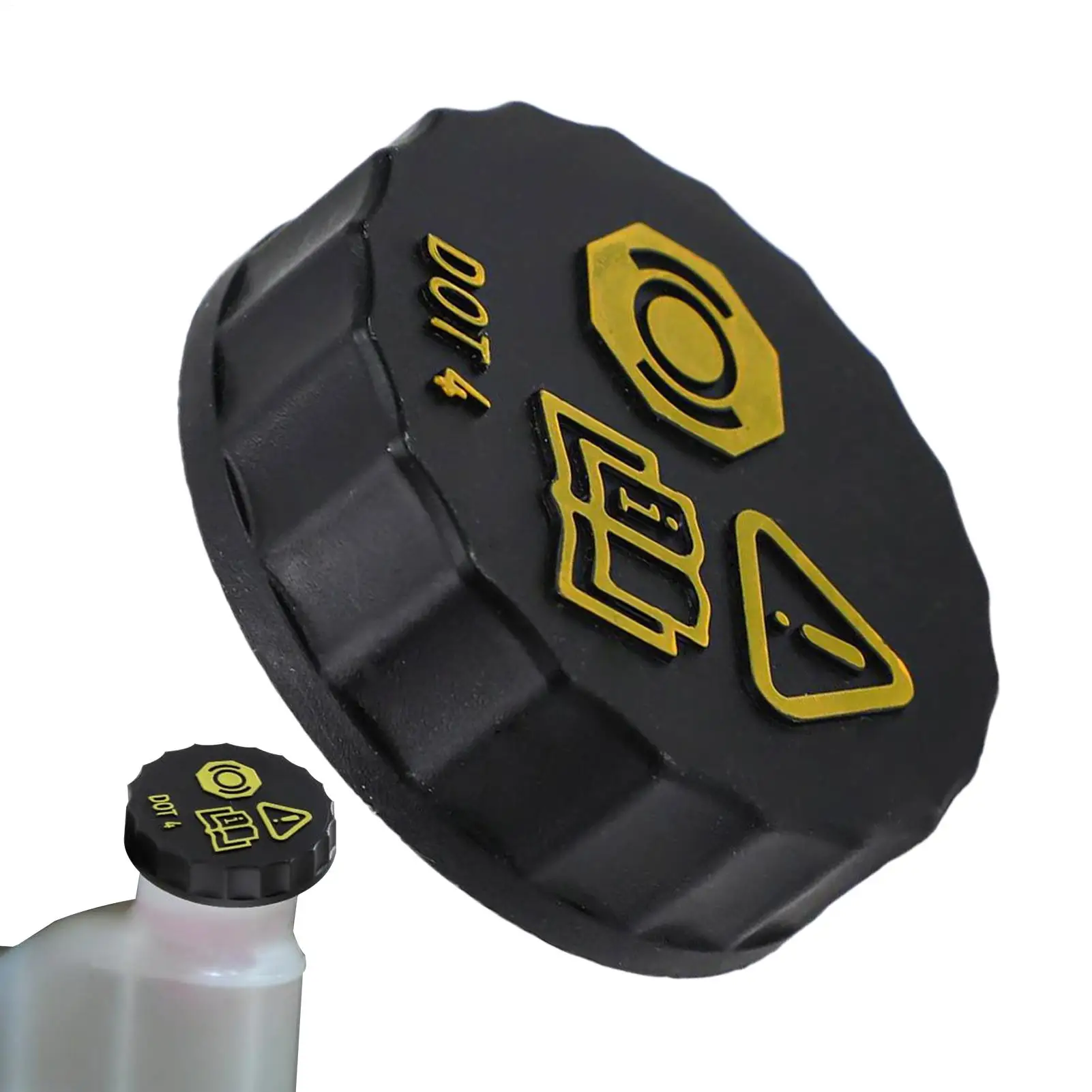 

6M512162AA Brake Fluid Reservoir Cap Double-Layer Dustproof Cover Brake Master Cylinder Cap For Travel Vehicles