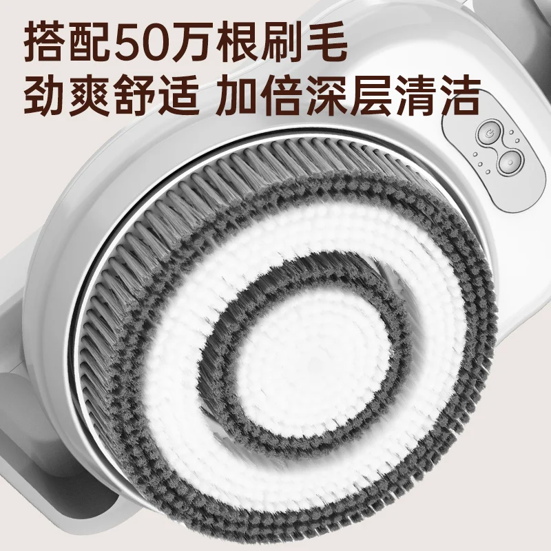 Intelligent Automatic Wall-Mounted Bathing Machine Electric Brush for Back Rubbing Household Artifact  body brush