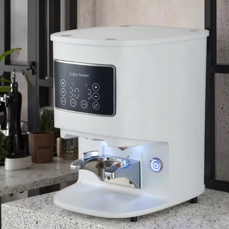 Coffee Tamper hine Latest Automatic Espresso Powder Presser for Professional Cafes