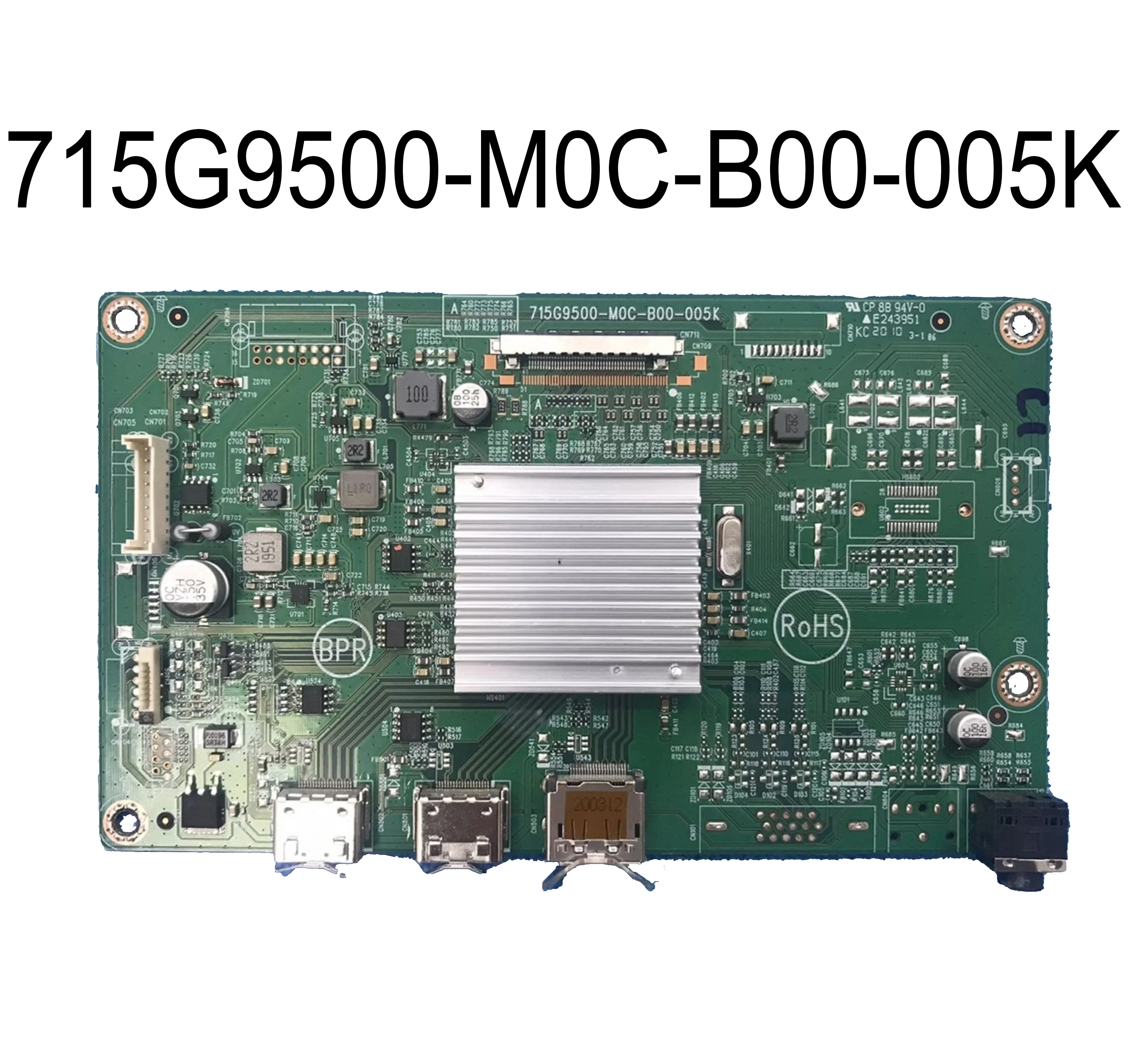 

Оригинальная плата драйвера монитора 715G9500-M0C-B00-005K для AOC-CQ32G1, AOC-CQ27G1, CQ32G1, CQ27G1 (основная плата экрана)