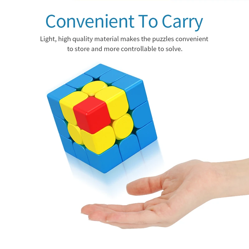 MOYU Children Teaching Puzzle Magic Cube Kids Fidget toys for Children  Educational Toy  Antistress Lighter