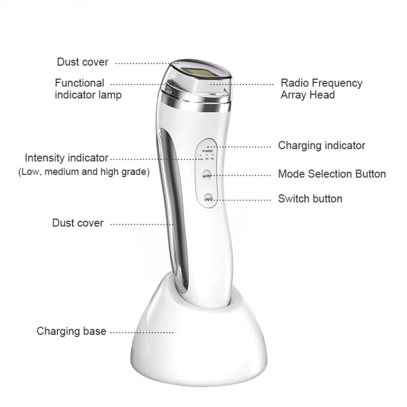 Handheld Facial Lifting Machine Skin Tightening Rejuvenation  Face Massager Beauty Device