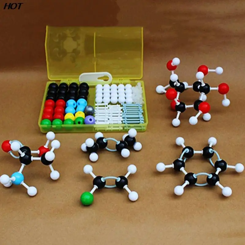 Chemical Molecular Model Kit Organic Inorganic Chemistry Molecules 50 Atom Structure Set Science Teaching Experiment