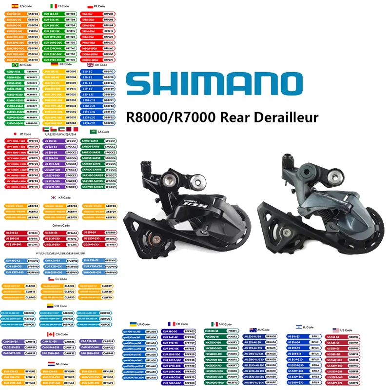 Shimano 105 R7000 vs. Ultegra R8000 Rear Derailleur: Which One
