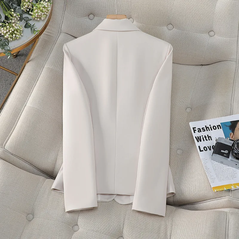 Neuer stilvoller Modeanzug, lässig, langärmelig, professioneller Blazer, formelle Jacke, Workwear8508