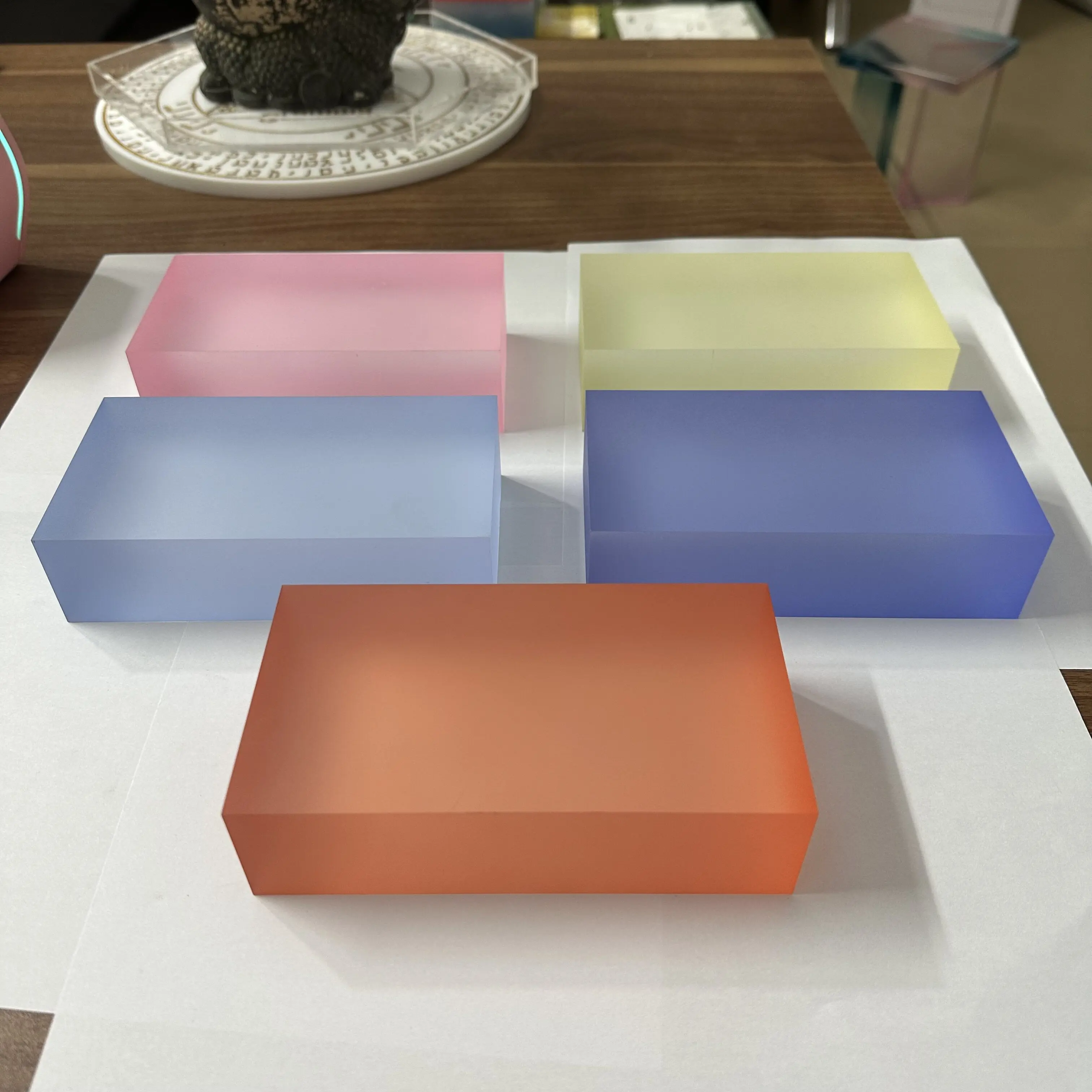 Градиентный матовый акриловый  – обзор и цена Photo Acrylic Block