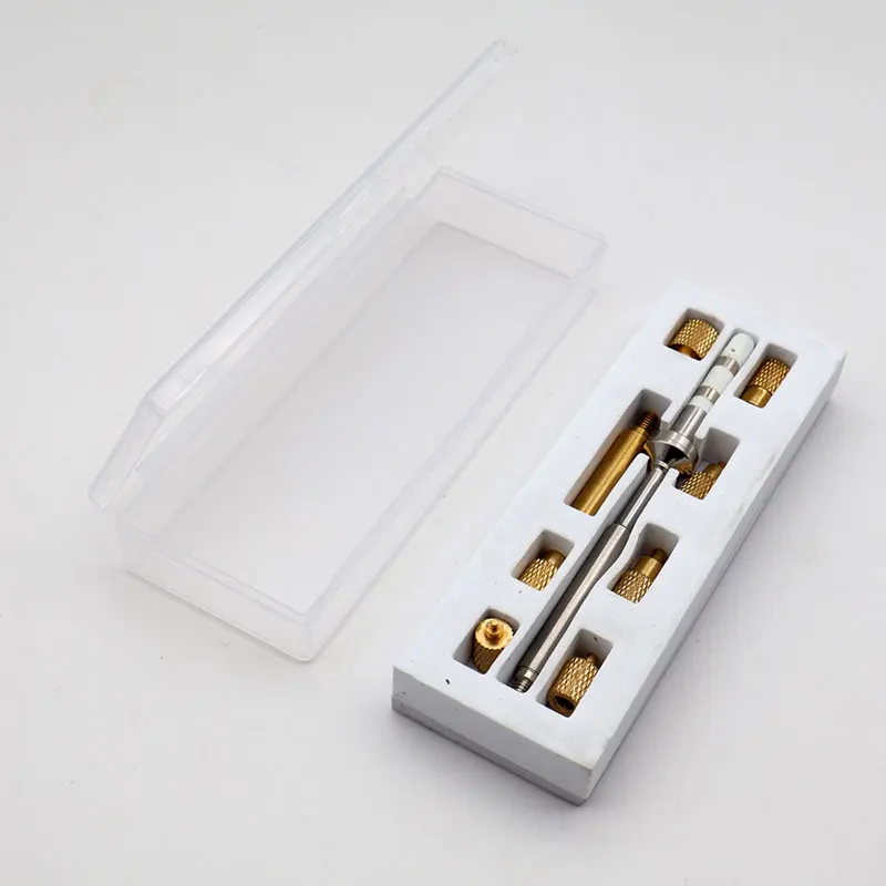 TS100 Soldeerbout Tip Warmte-inzetmoer Binnendraadkoppen M2-M8 Messing Hotmelt-inzetstuk voor elektronische reparatie en knutselen