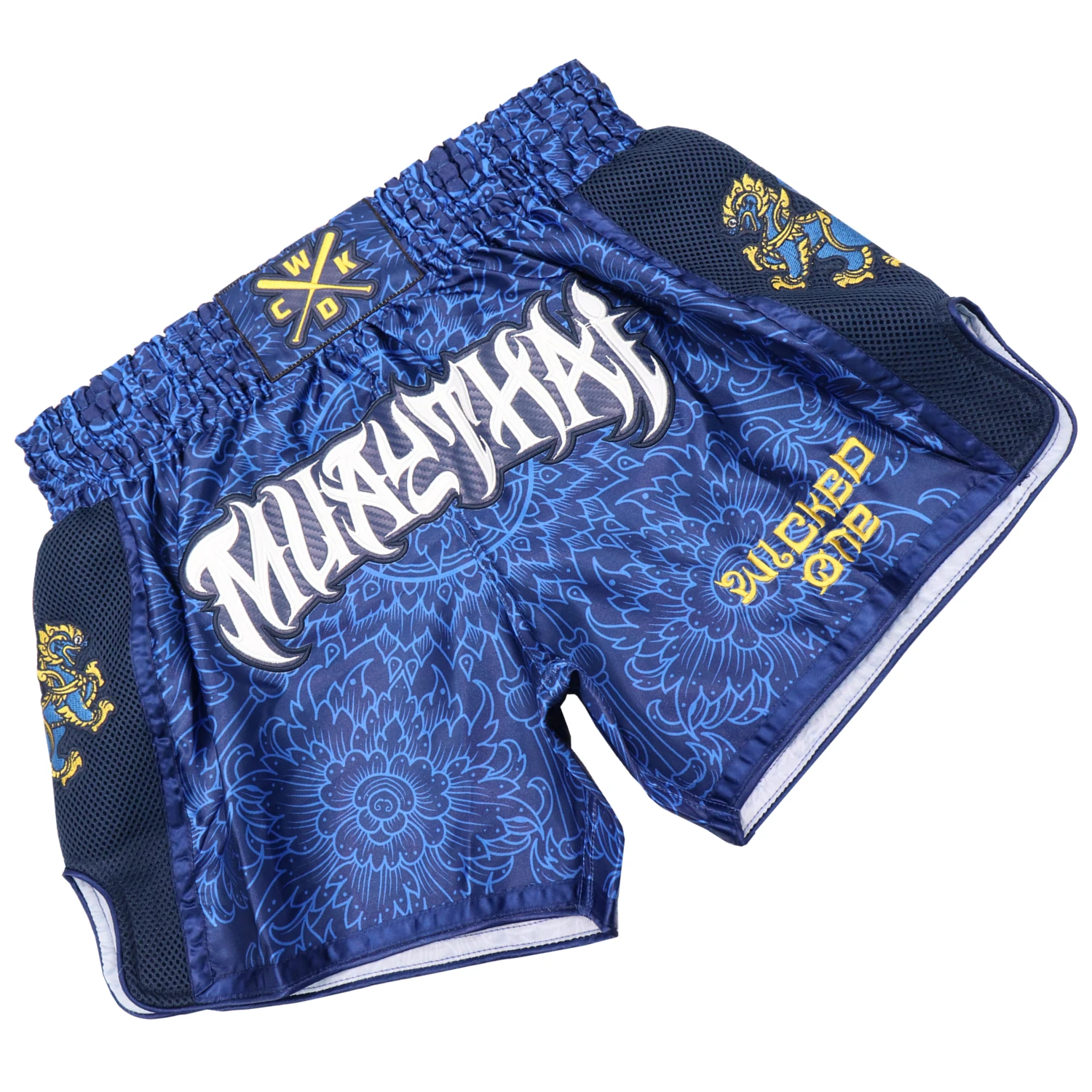 W13 match Muay Thai pants fighting shorts fitness Sanda training boxing suit sanda