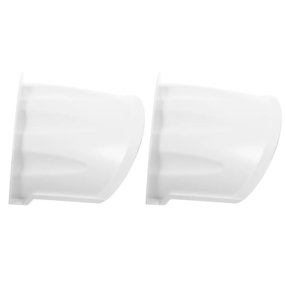 

2pcs Outdoor Camera Rain Cover Monitoring Waterproof Hood Dustproof Security Camera Shelter For Surveillance Protection