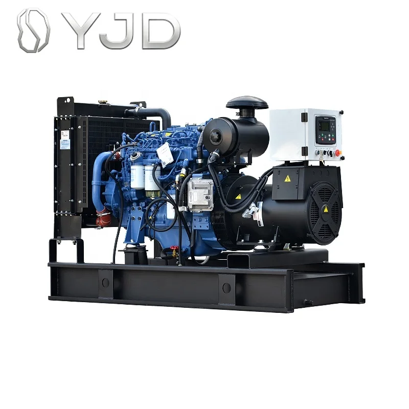 Open Type Yuc-hai Yc4d Engine 62.5kva 50kw diesel Generator Price