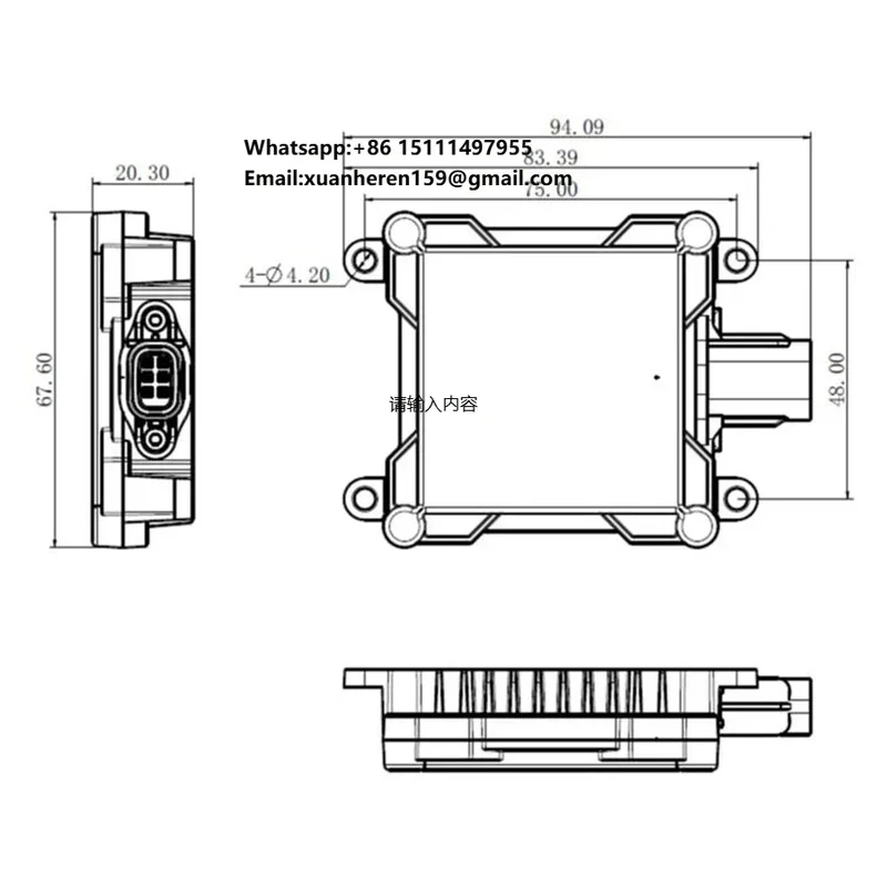 BSD BSM Radar Sensor for Car Blind Spot Detection System Vehicle Safety Monitoring Assist Reverse Aiding Device