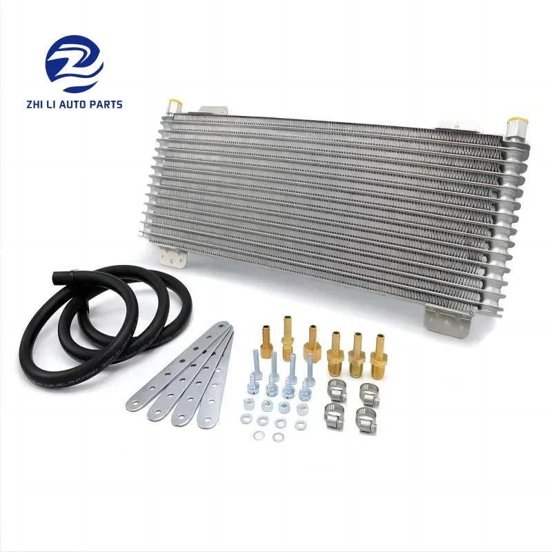 

LPD47391 GM Transmission ATF Oil Cooler for Pickup Truck Tractor Modify Long Heavy Duty Traction
