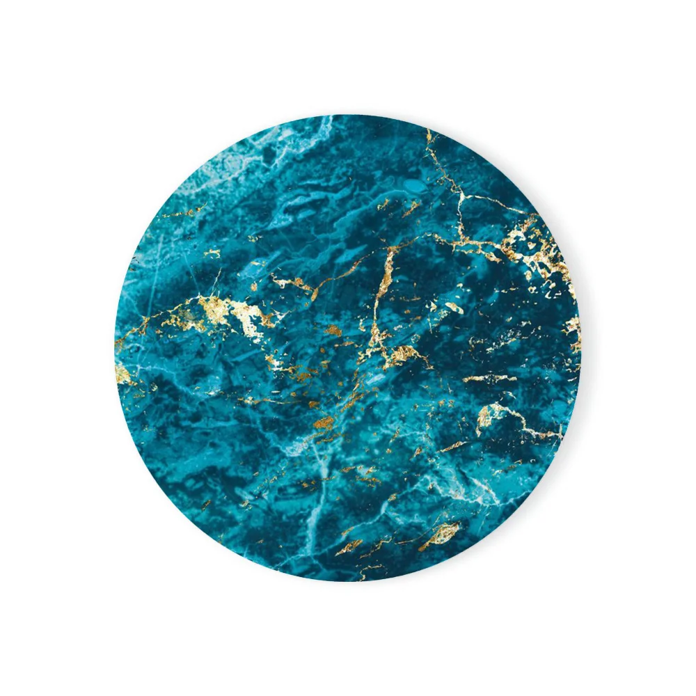 Coasters for Drinks Round Absorbent Ceramic Stone Coasters Wine Mugs Tabletop Protection Gift for Housewarming Room Bar Decor