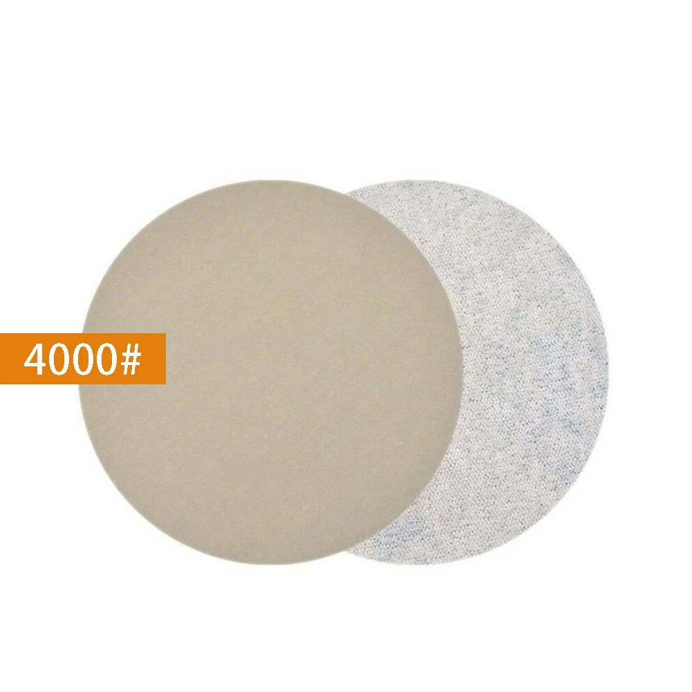 25pcs Sandpapers 3 Inch 3000 4000 5000 7000Grit Sandpaper Sanding Discs Disc Water Sand 75mm Back Velvet Flocking Sandpaper