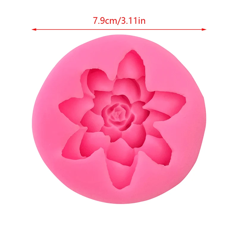 Moule de cuisson en silicone en forme de fleurs Annie 3D, ustensile de cuisine pour décoration de gâteaux, chocolat, har ant, fête d'anniversaire, mariage, DIY