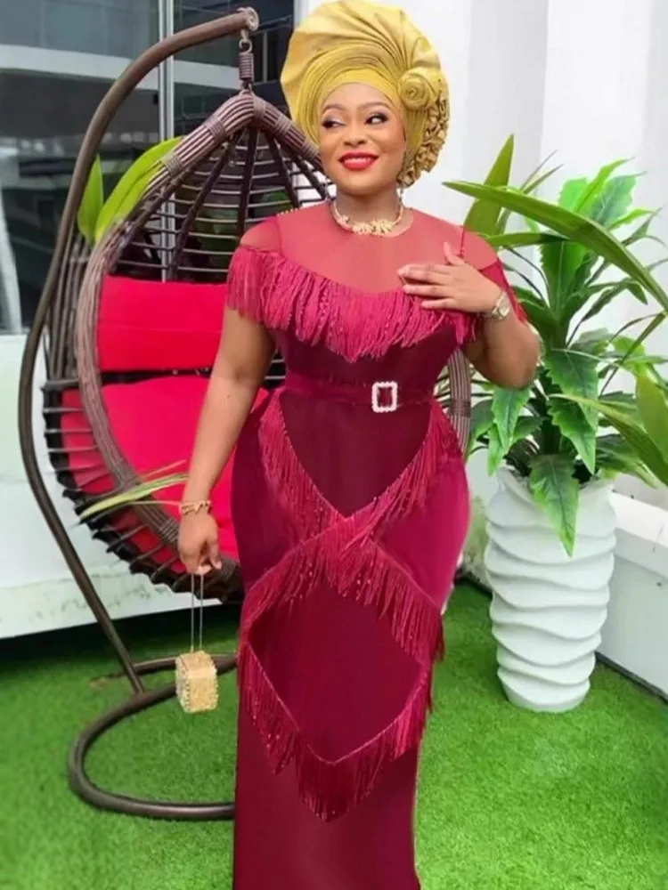 

African Dresses For Women Elegant Wedding Muslim Fashion Abayas Dashiki Robe Kaftan Long Maxi Dress Turkish Africa 2026 New