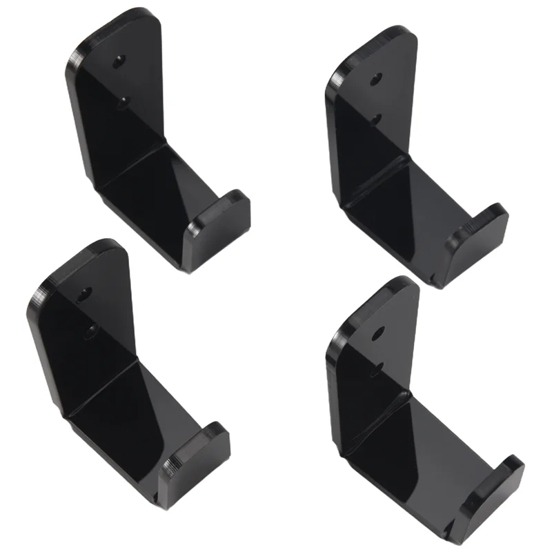 

ABHS-4 PCS Держатель для хоккейной клюшки Настенное крепление, стойка для гольф-клуба, хоккейная клюшка, для горизонтальной вешалки для домашней стены