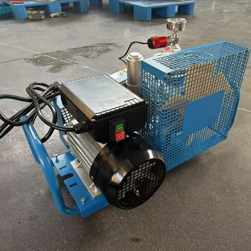 Small Convenient Low Noise Submersible Air Compressor Mobile Positive Pressure Gas Filling Pump Convenient for Outdoor Use