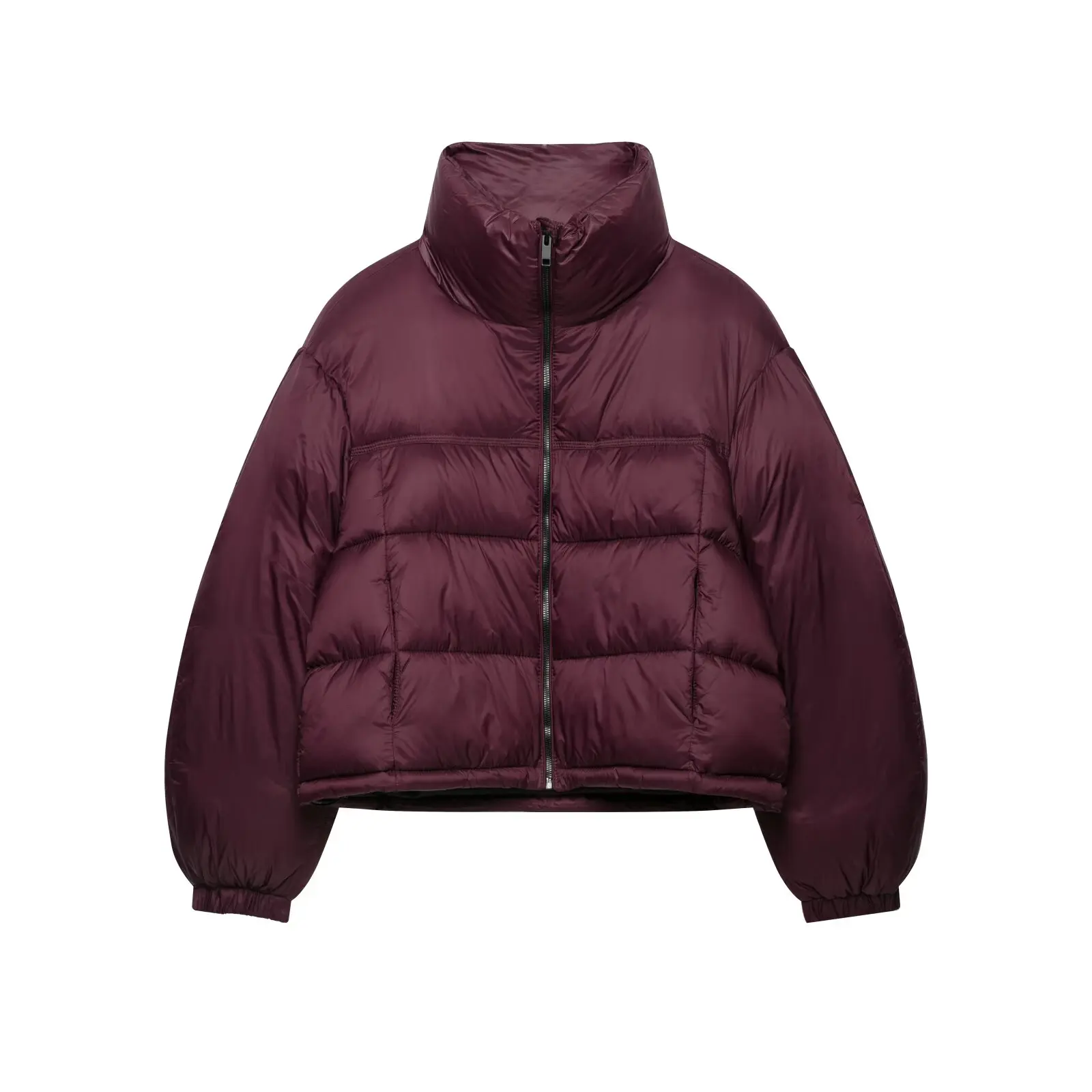 Women Winter Padded Coat, Loose Thick Warm Windproof Commuter Casual Elegant Outerwear