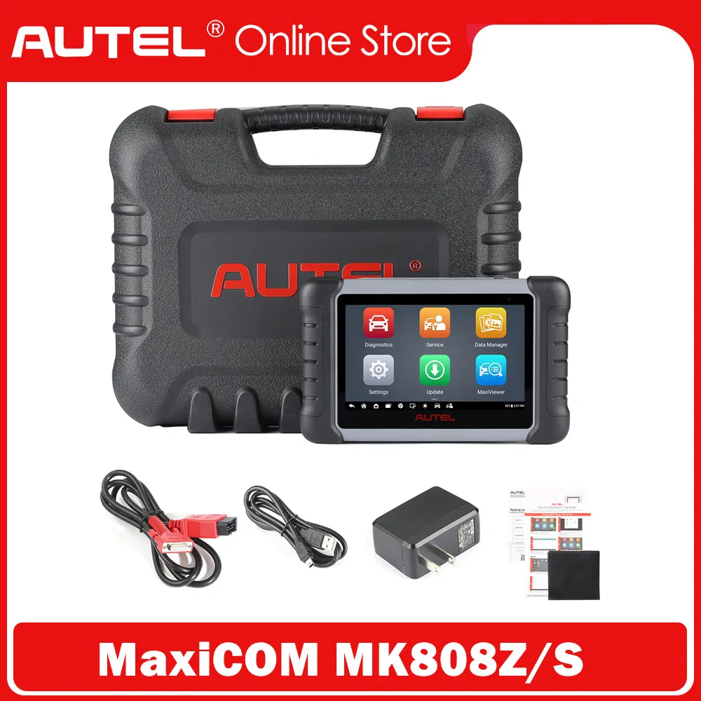 

Autel MaxiCOM MK808Z MK808S Bi-Directional Full System Diagnostic Tablet with 11 Operating System Upgraded of MK808/MX808