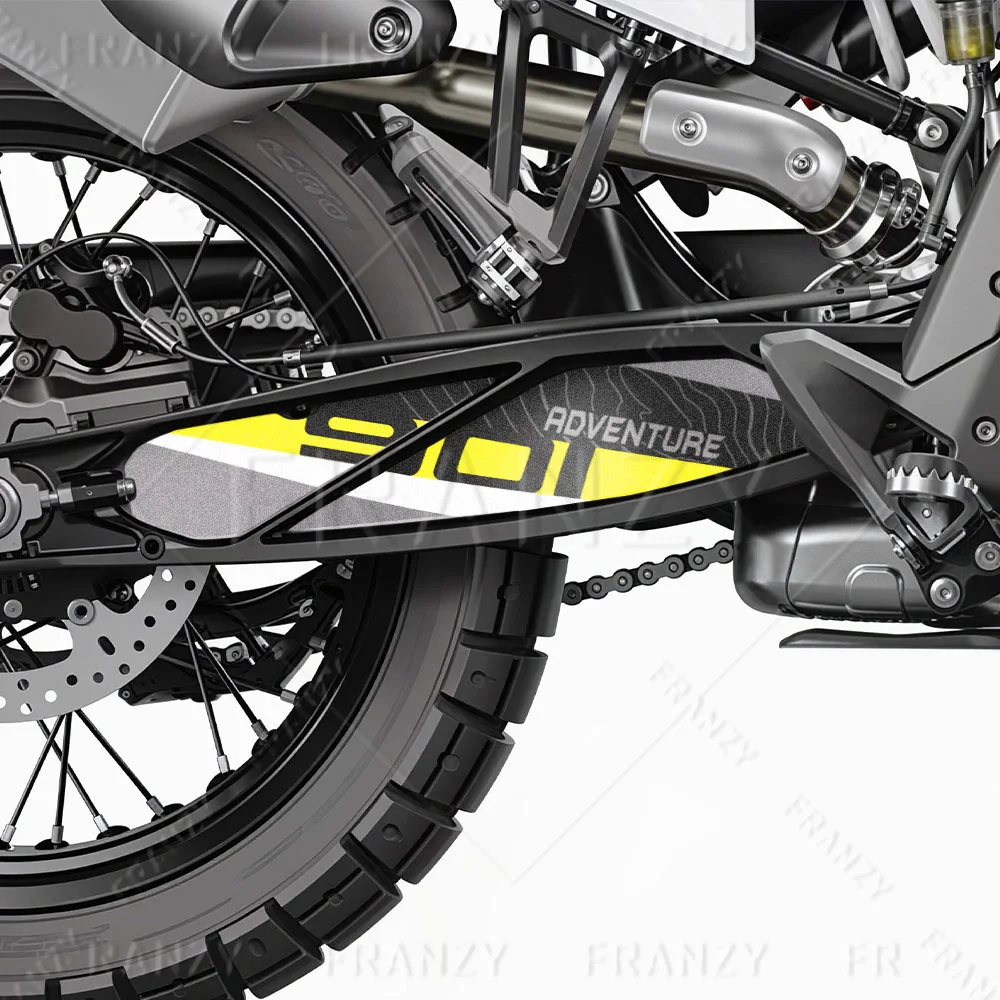 For Husqvarna Norden 901 3M Motorcycle Swingarm Sticker Rotating Shaft Swing arm Decal Accessories