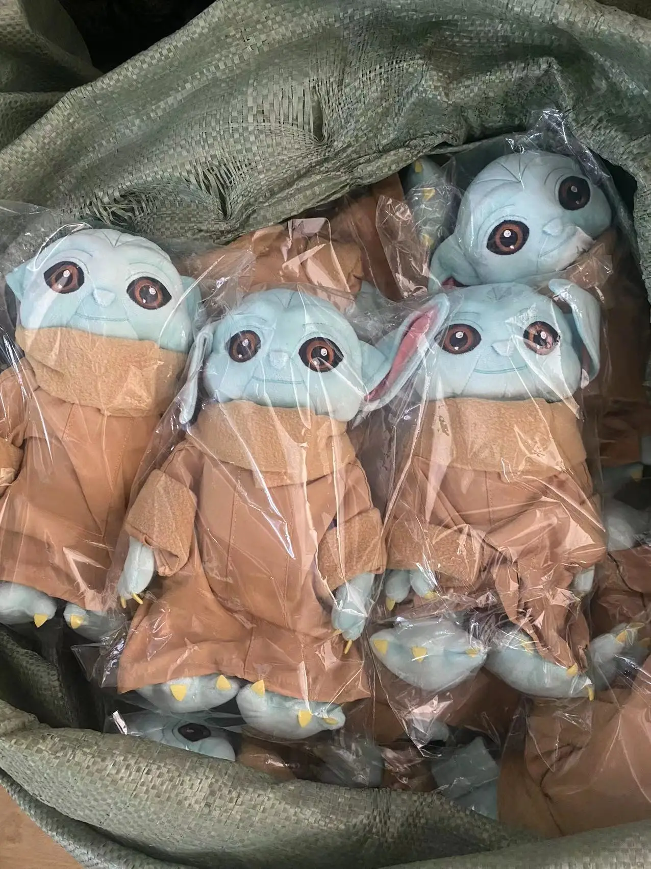 18-25cm Star Wars Plush Doll Mandalorian Baby Yoda Plushie Soft Stuffed Kawaii Kids Toy Halloween Gifts view 4