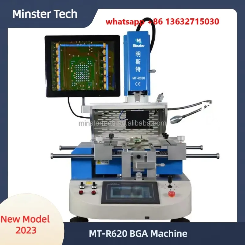 BGA Rework Station IC CHIP SMD Reballing Soldering Welding Desoldering Machine for TV Mobile Computer Repair MT-R620 Low Price