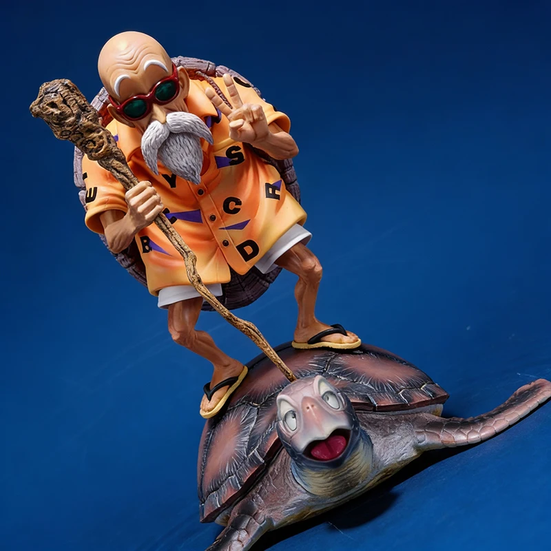 

26cm/10.24in Anime Dragon Ball Figure Kame Sennin (Master Roshi) PVC Statue Collection Model Toys Gifts