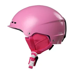 NEW PINK Ski Helmet For Adult Women Men Integrally-molded Skiing Helmet Skateboard Ski Snowboard Helmet Snow Helmet Safety Pink