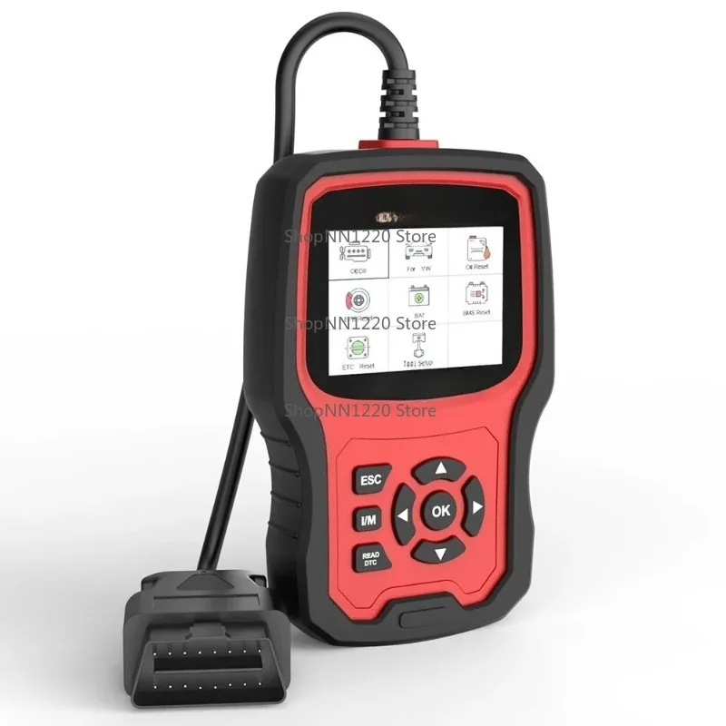 Диагностический инструмент ANCEL VD700, полная система, подходит для сиденья, все функции, сканер OBD2, считыватель автомобильных кодов VAG