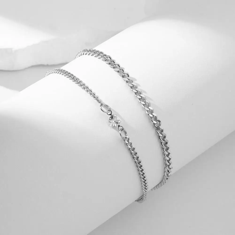 Exquisite Craftsmanship Wristband Elegant Rhinestone Inlaid Women s Set Adjustable Fit Wristband for Anniversary