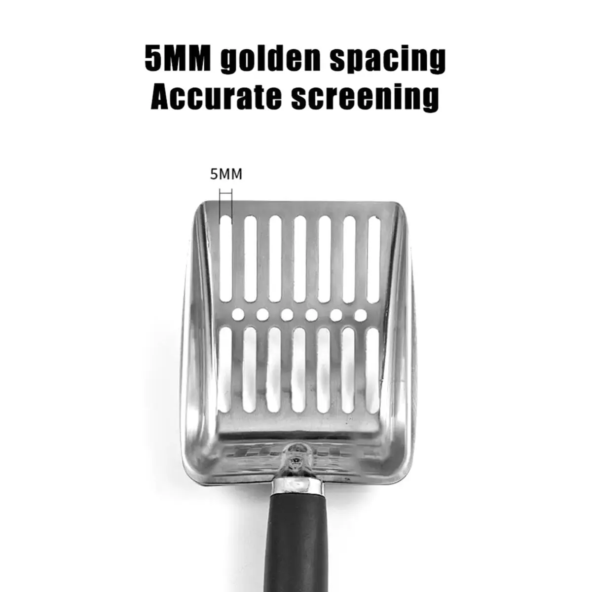 

Cat Sand Cleaning for Dog Cat Clean Feces Supplies Cat Litter Shovel Pet Cleanning Tool Pet Products Metal Long Handle