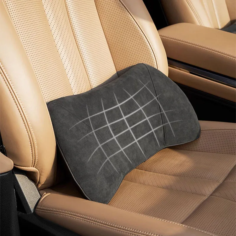 Cojín soporte lumbar viscoelástico delgado para gatos y perros, coche - imagen 5