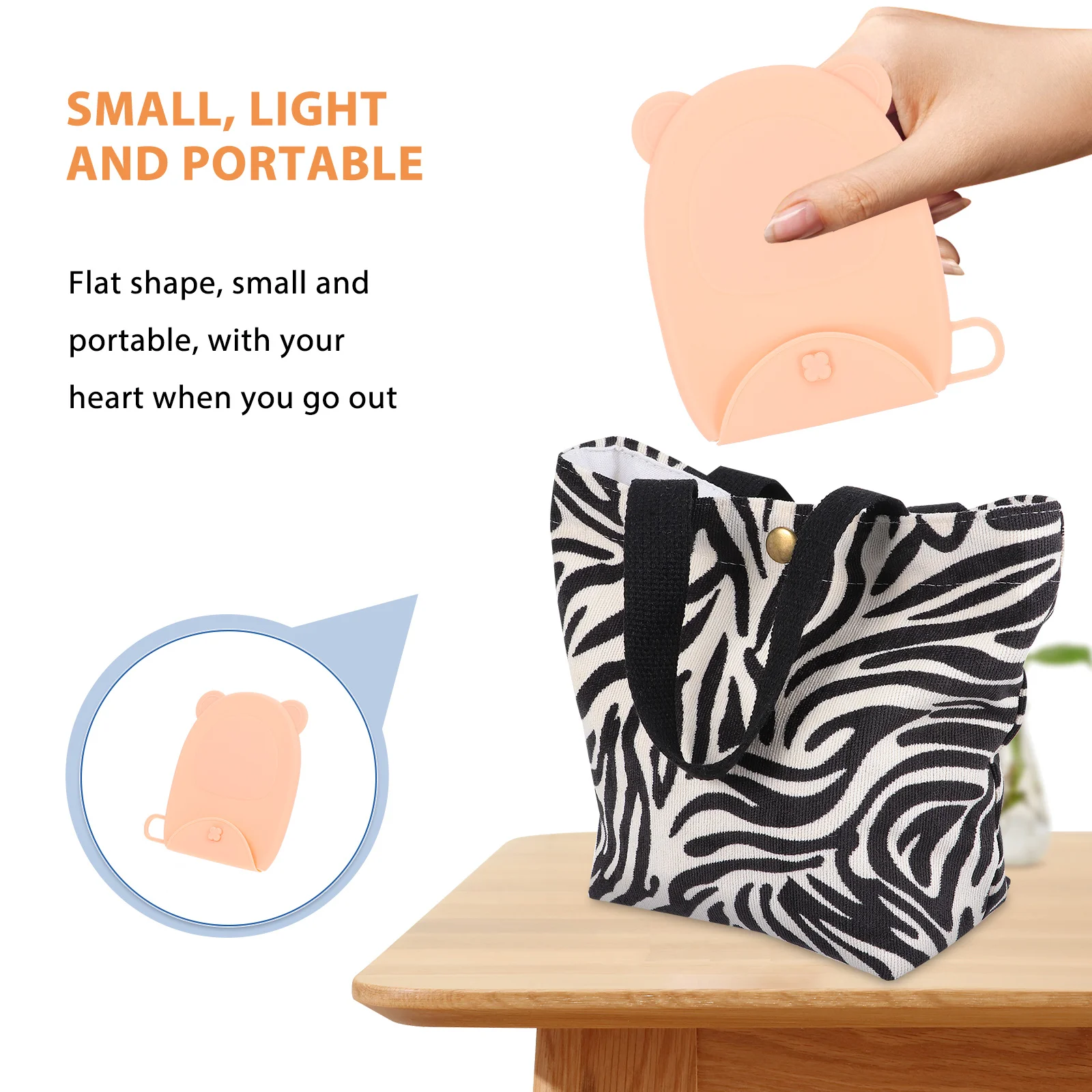 

Silicone Mask Container Organizer Pouch Hanging Bag Waterproof Safe Material Multi Functional Storage Solution