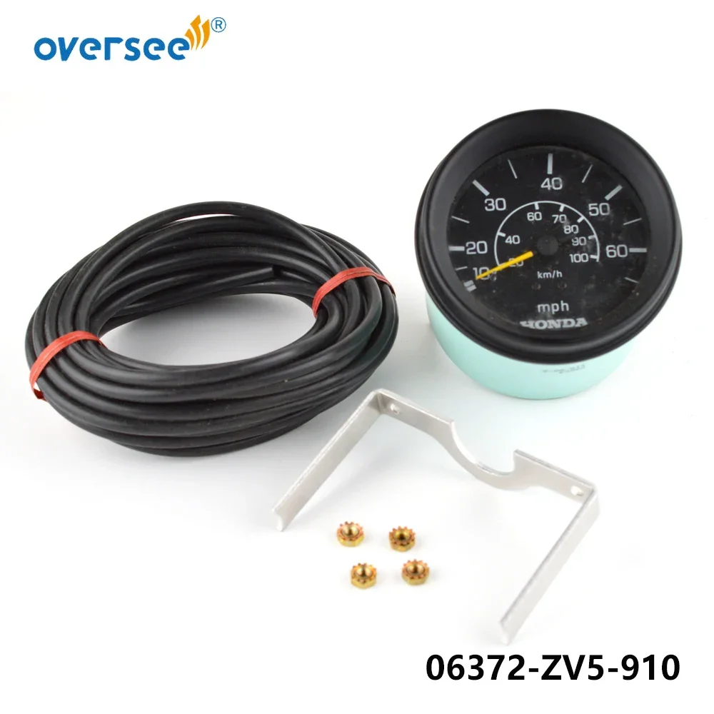 37200-ZW5-000ZA Speedometer Kit for Honda BF40 to BF225 06372-ZV5-910 0-60MPH Speed Gauge