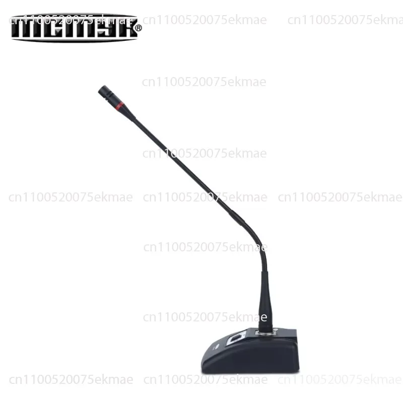 3V/48v desktop gooseneck wired XLR microphone with plastic material, voice microphone is cheap
