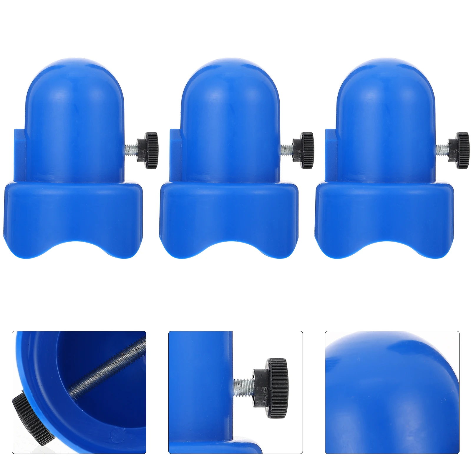 

3 Sets Cap Trampoline Replacement Parts Pole Cover Enclosure Rod Caps Leg Covers