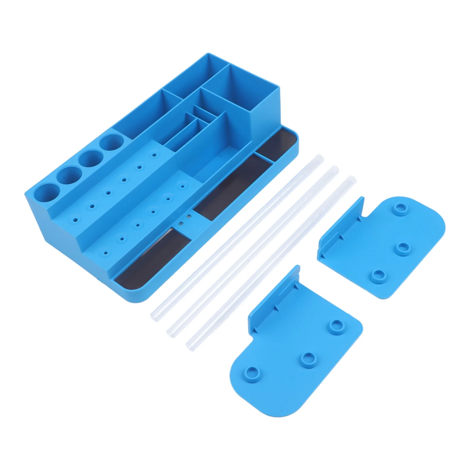 for Tool Organizer Box Featuring Adjustable Partitions to Fit Various Screwdriver Sizes and Related Hardware Items