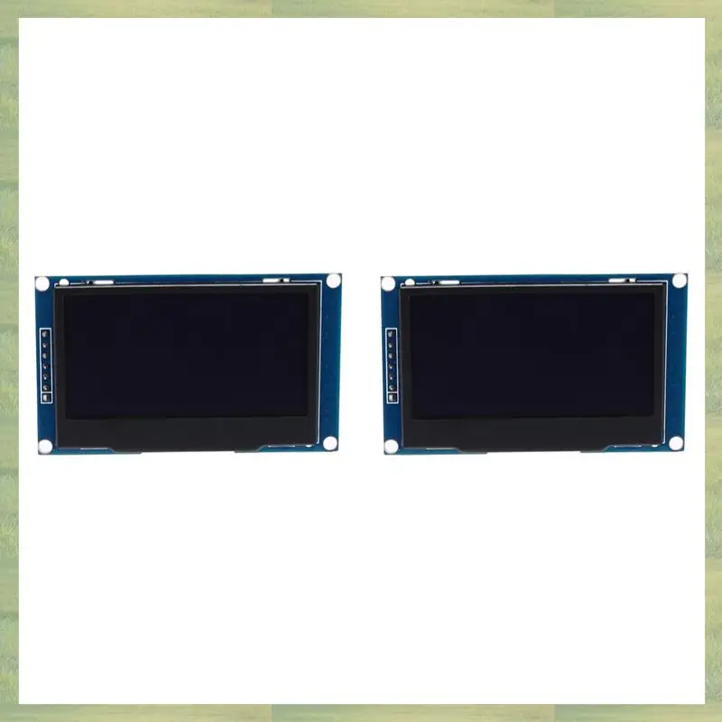 

N15R-2Pcs 2,4-дюймовый OLED-дисплей Модуль ЖК-экрана 128X64 Интерфейс SPI/IIC SSD1309 Дисплей Белый