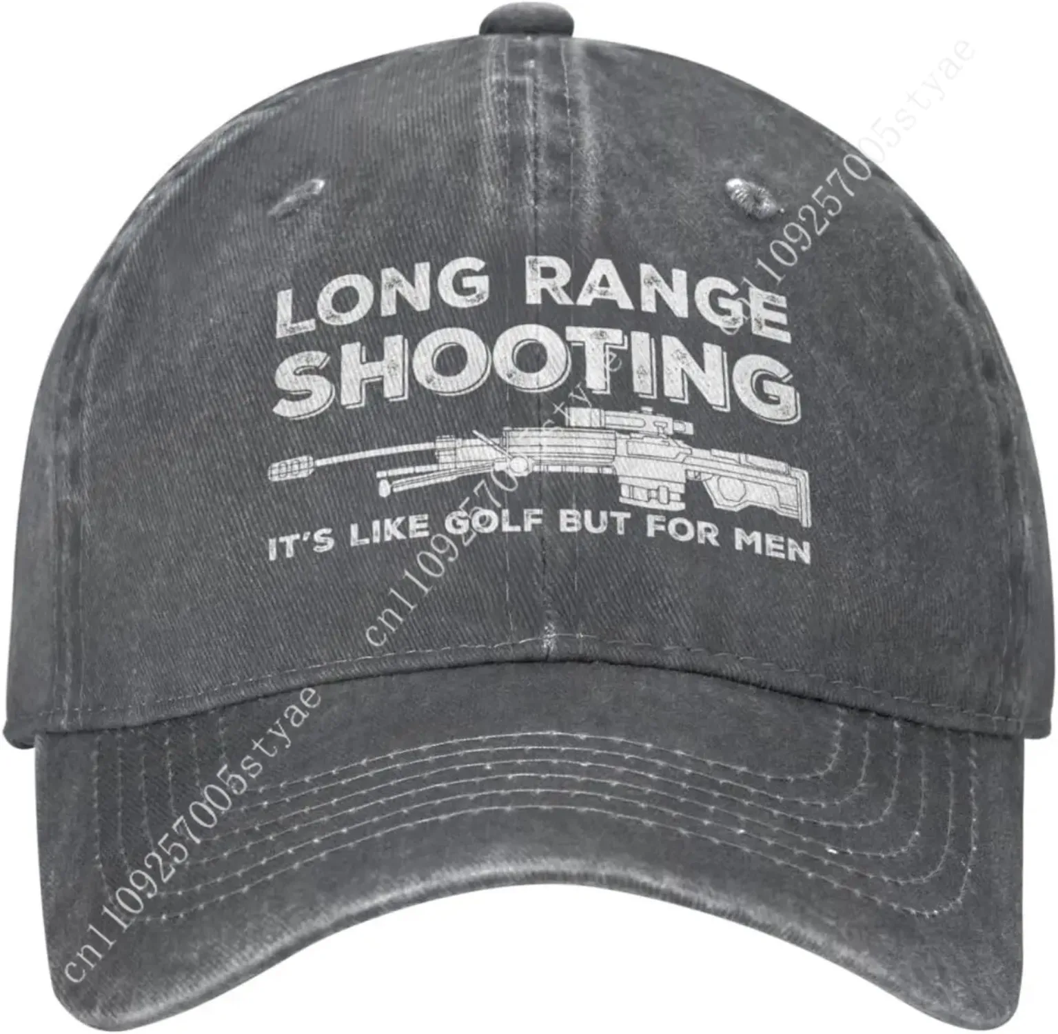 Funny Hat Long Ranges Shooting It's Like Golf But for Men Hat Men Dad Hats Cool Caps