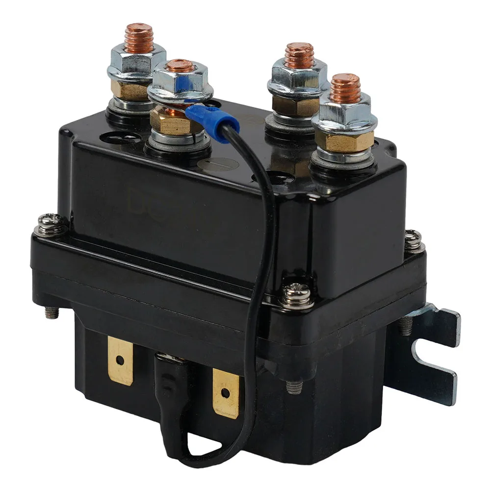 1pcs 24V 250A Winch Solenoid Relay Winch Magnetic Contactor Relay Wireless Remote Control For 9000lb SUV/UTV Winch Control