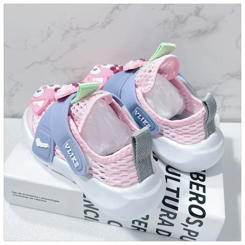 LinaBell 2025 new autumn winter spring real pictures drop shipping Girls' Small Fashion Children's Cartoon kids child shoes