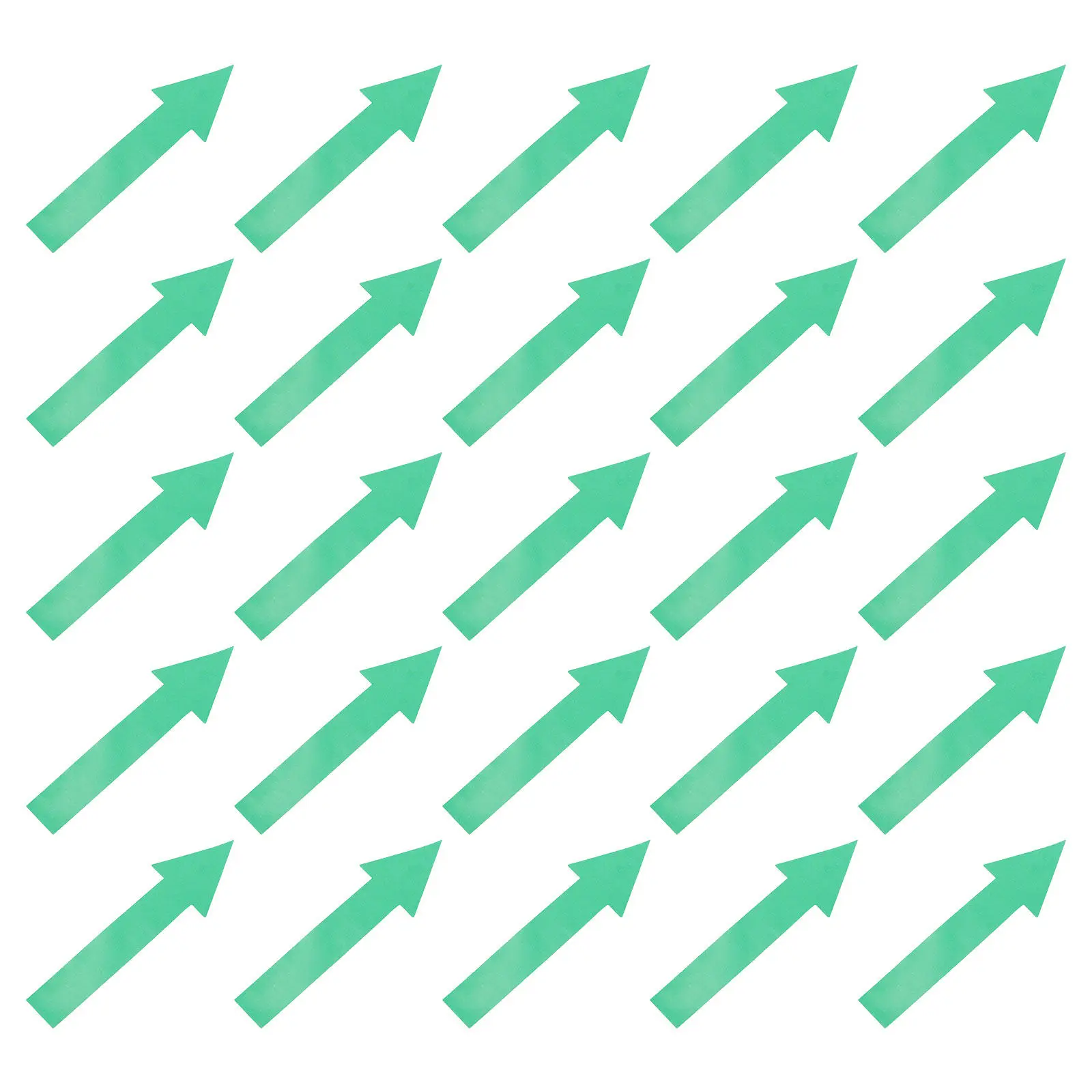 

50Pcs Arrow Decals Arrow Indicator Stickers Multipurpose Direction Marking Labels for Industrial Equipment Office Warehouse