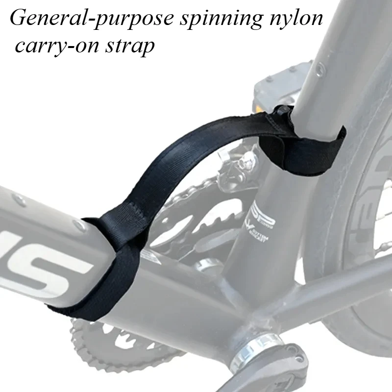 

2pcs Bicycle Hand Straps Luggage Tie Organization Straps Effort-Saving Portable Straps Climbing Stairs Tie Strap Bike Equipment