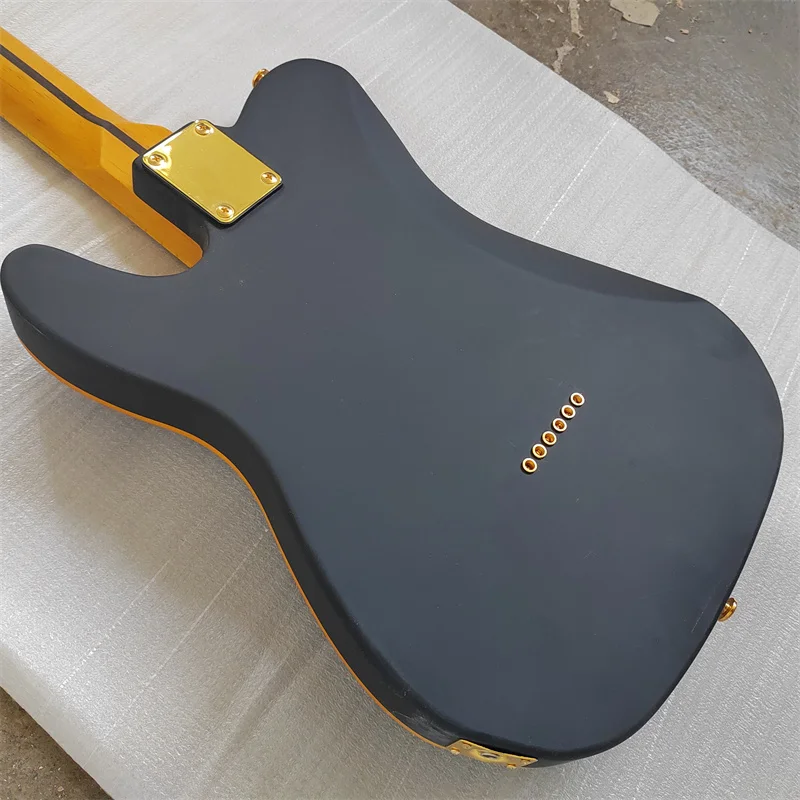 Classic 6-string Electric Guitar, Classic Making Matte Black Paint, Custom Color Available Ln stock Free Delivery