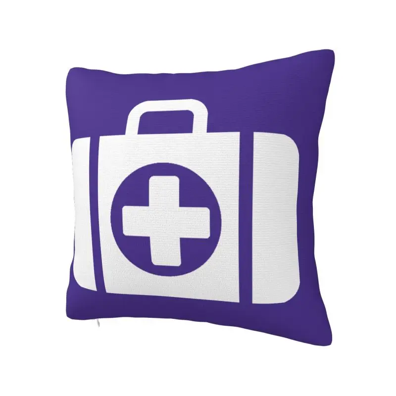 First Aid Emergency Luxury Throw Pillow Covers Living Room Decoration Nurse Car Cushion