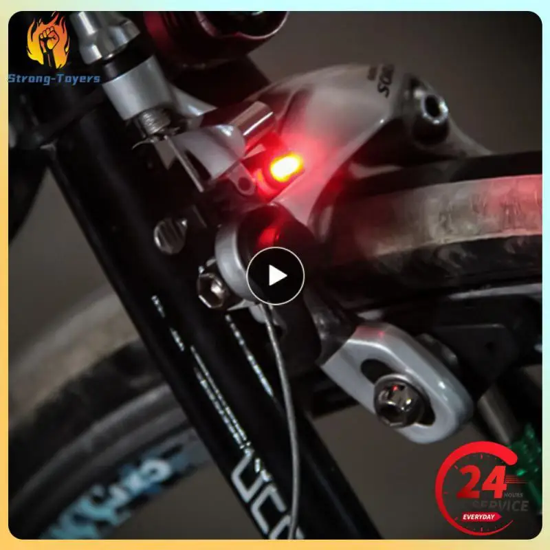 V Brake Light Rear Tail Light Mini Switch Brake Light Smart LED Brake Light Driving Tail Light Bike Accessories