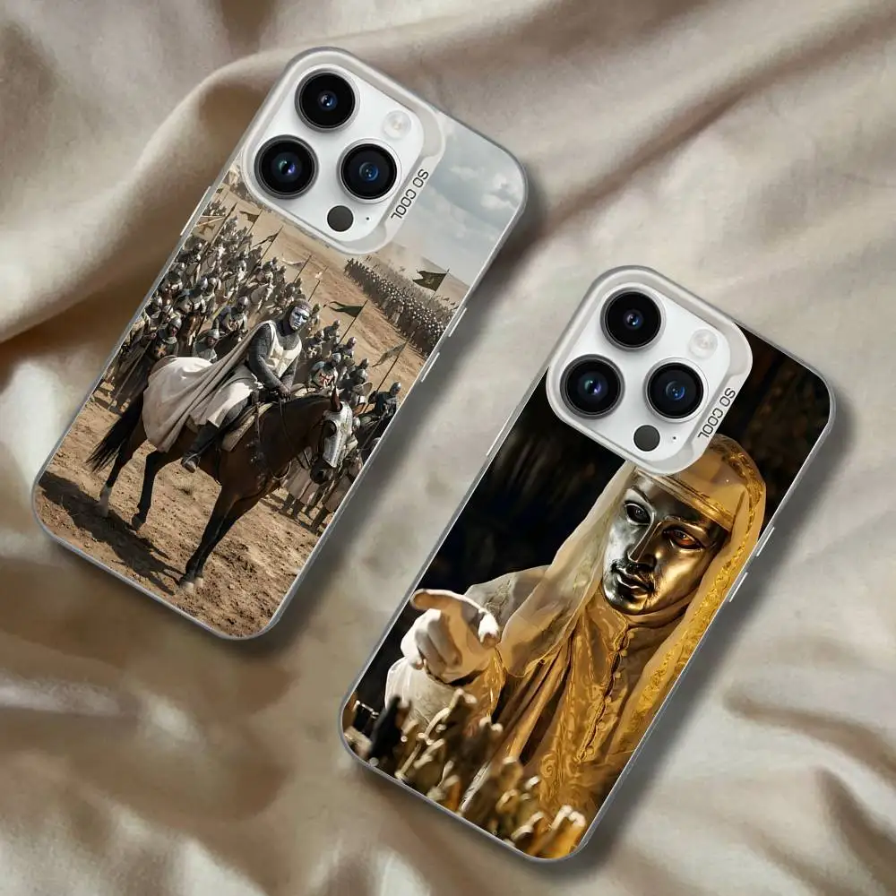

Cool Baldwin IV of Jerusalem Phone Case For iPhone 17,16,15,14,13,12,11,Pro,XS,Max,Plus,Mini,SE4,E White Matte Shockproof Cover