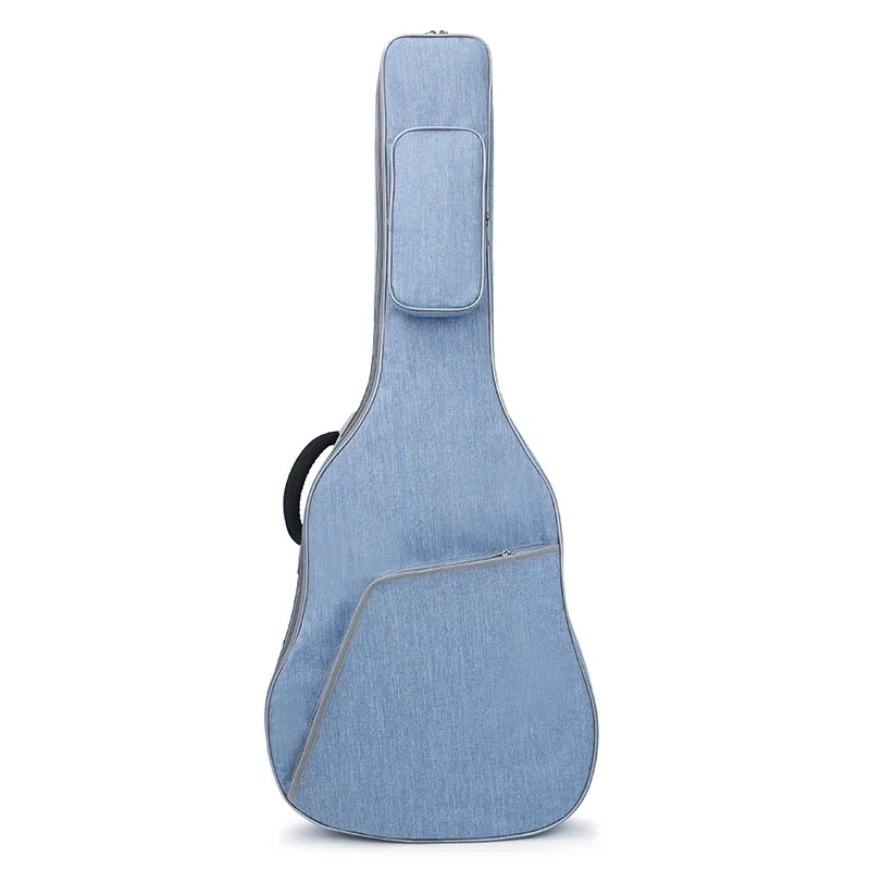 

Guitar Bag Case 12 mm Thicken Folk Flattop Acoustic Classical 36 38 39 40 41 Inches Backpack Accessories Blue Black Carry Gig